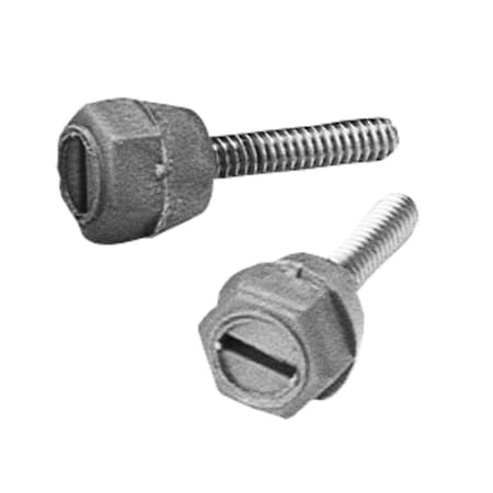 Wiegmann PVC Encapsulated Screws, Non-Metallic, 4 PK HW-4PKENCAP